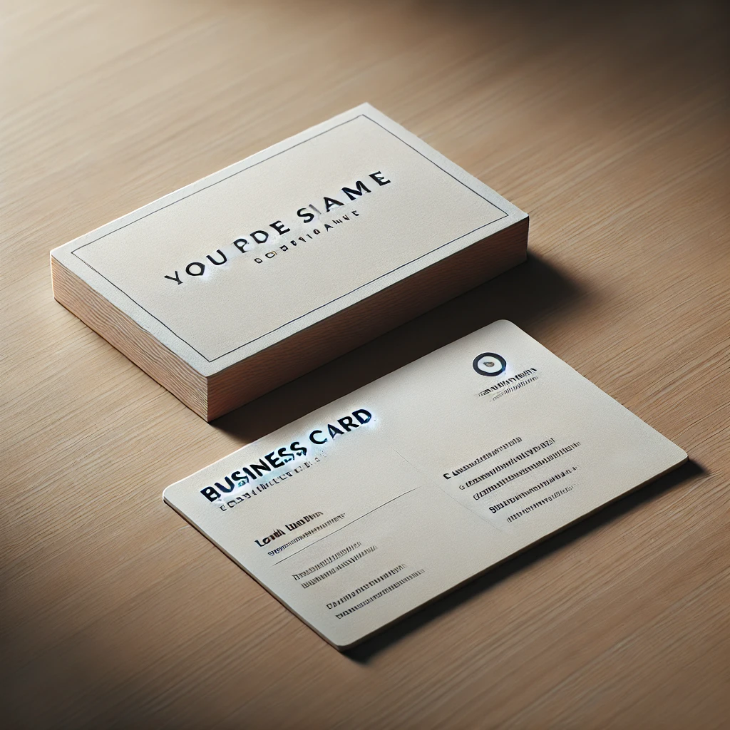 Business Card Mockup